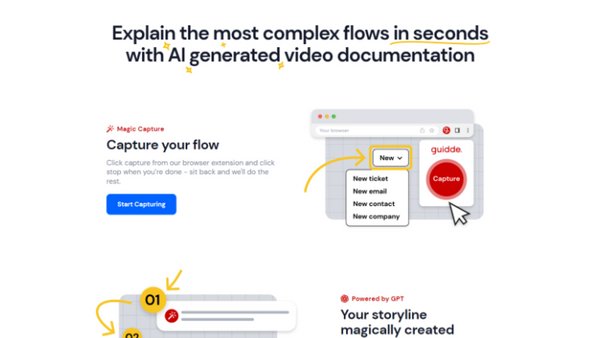 Guidde - Create with AI