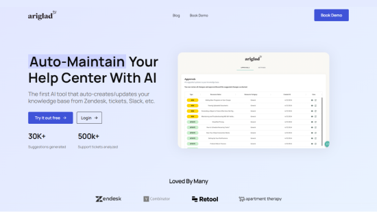 Airglad - Support for Support